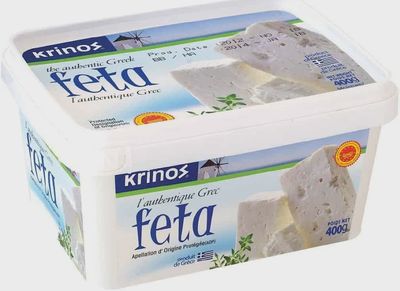 Krinos Greek Feta Cheese Fromage- 400gr - پنیر فتا