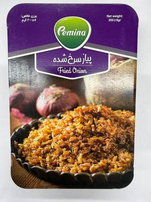 Pemina Frozen Fried Onions - پیاز سرخ شده