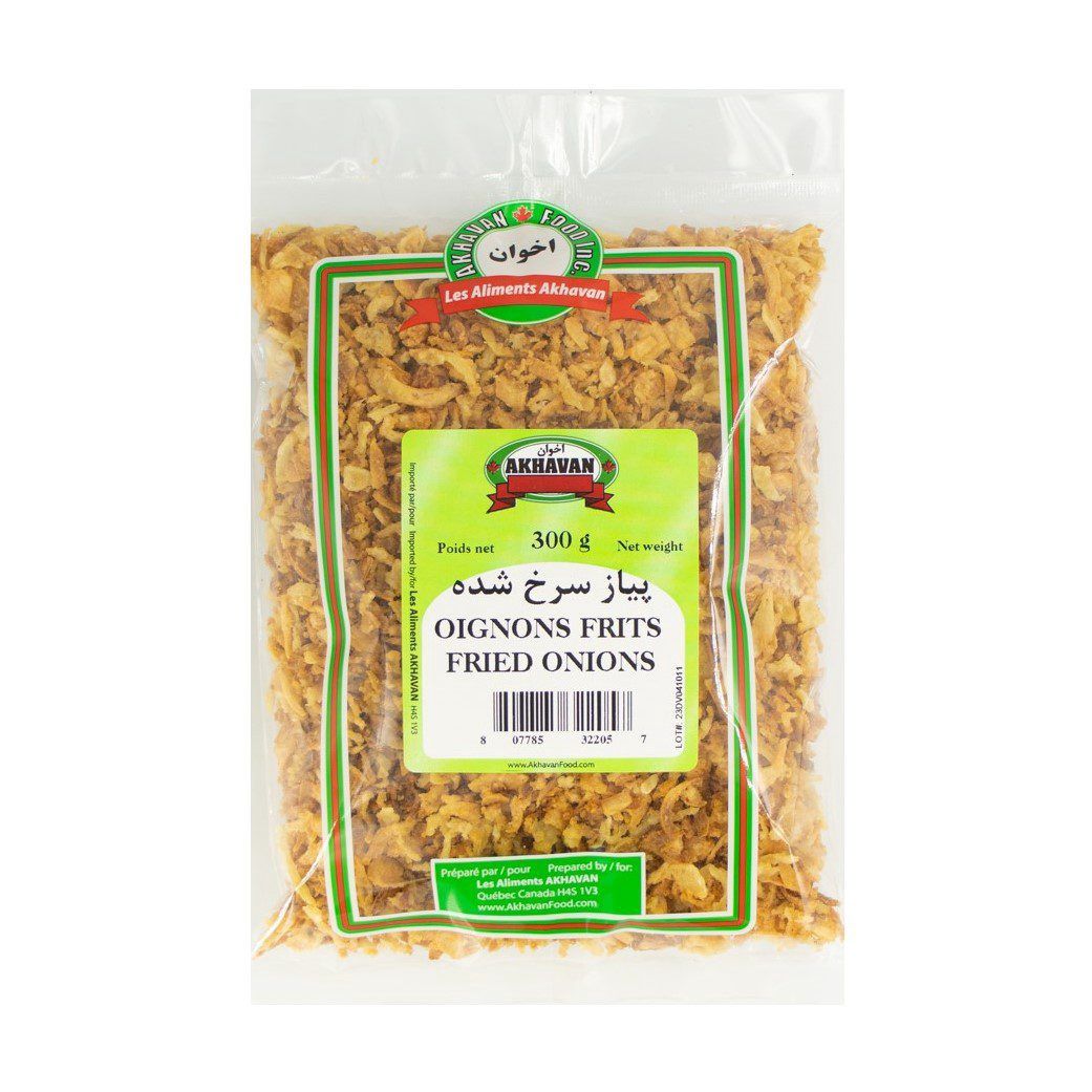 Fried Onion – 300 g ( پیاز سرخ شده اخوان )