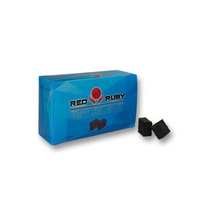 Quick Lighting Coconut Charcoal Cubes (15 mm)  – 650 g ( ذغال قلیان رد روبی )