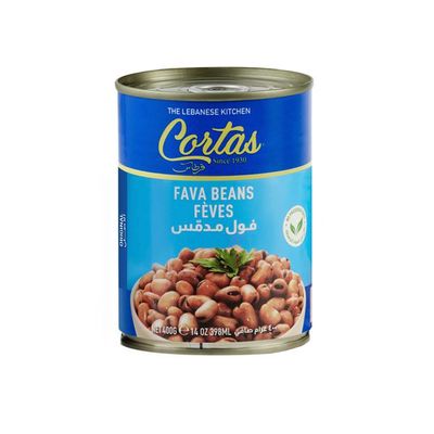 Fava Beans – Cortas – 398 ml ( کنسرو باقالی قُرطاس )