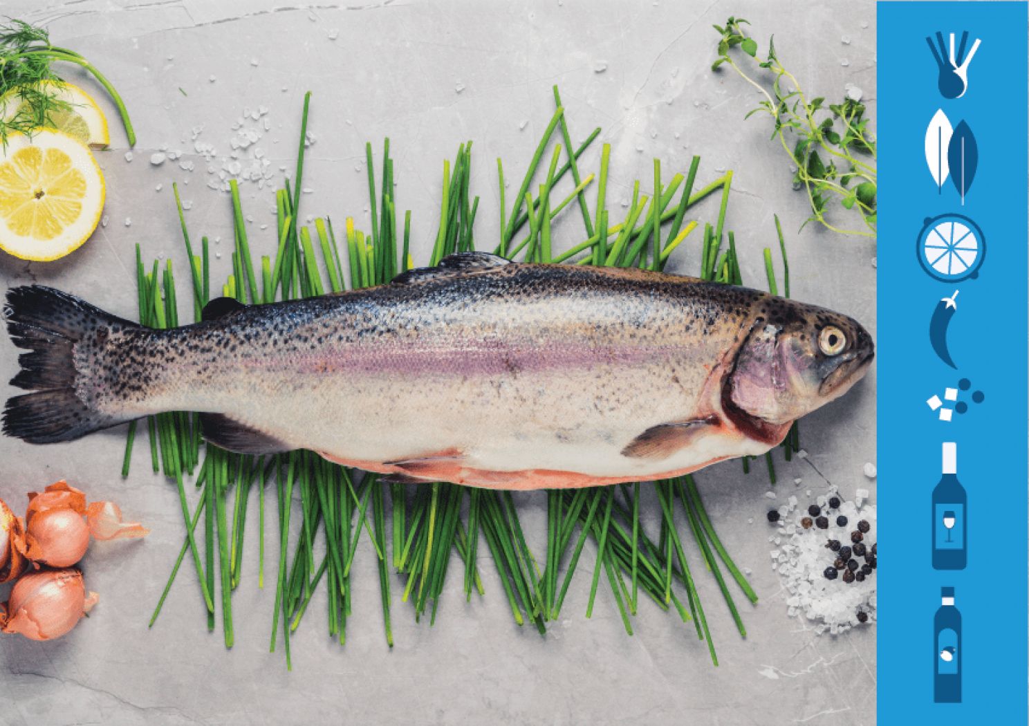 Rainbow Trout Whole - ماهی تروت کامل