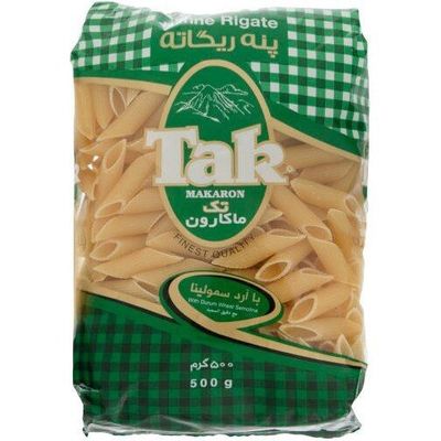 Penne Rigate Tak Makaron 500gr-تک ماکارون