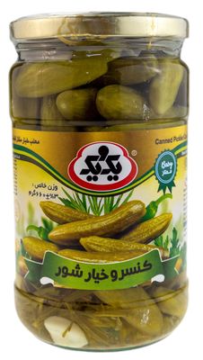 Cucumber Pickled  Y&amp;Y - خیارشور یک و یک