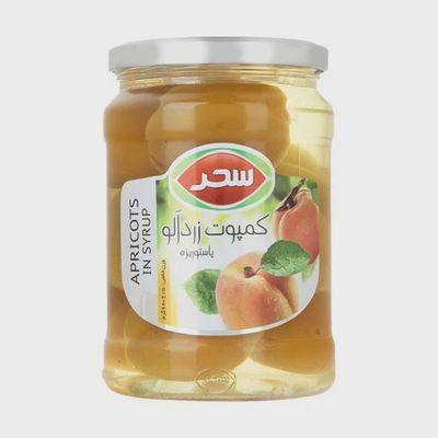 Sahar Apricot in Syrup 700gr - کمپوت زردالو