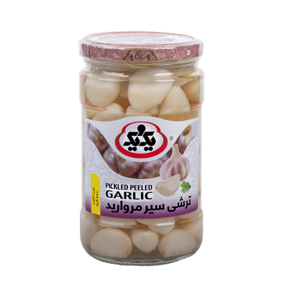 Garlic Pickled -سیر ترشی یک و یک