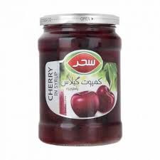 Sahar Cherry in syrup 700gr - کمپوت گیلاس