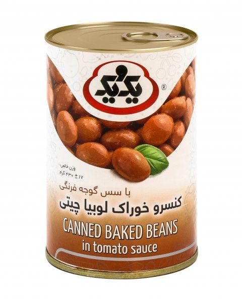 Canned Baked Beans - کنسرو خوراک لوبیا چیتی