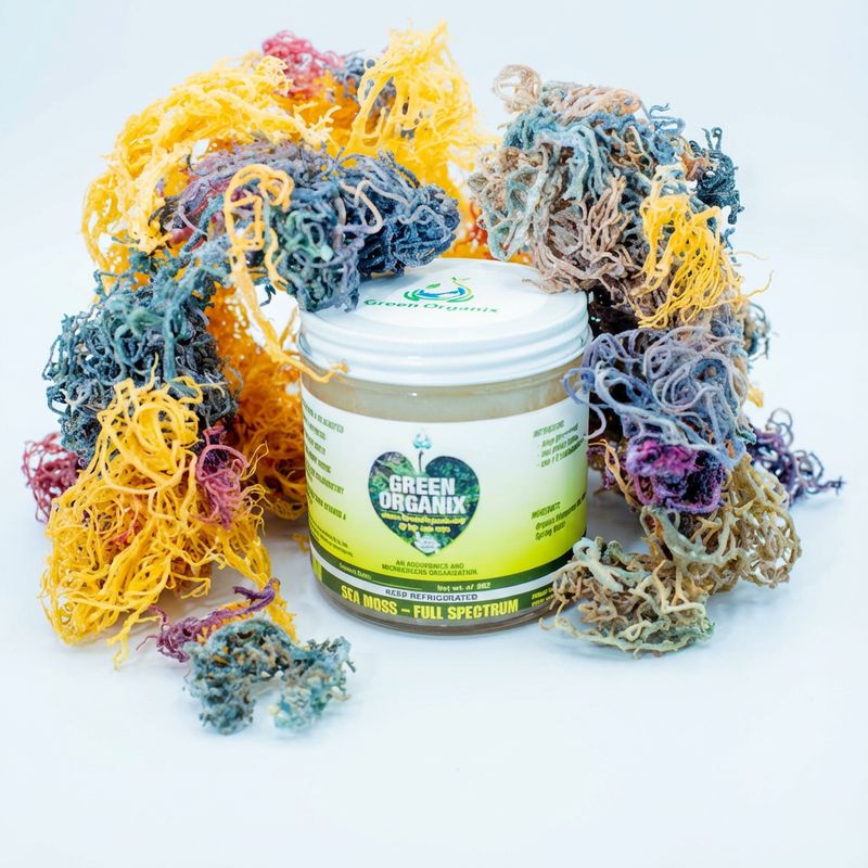 100% Raw Wildcrafted Sea Moss Gel 16 oz - Full Spectrum 100% Raw Wildcrafted Sea Moss Gel 16 oz - Full Spectrum