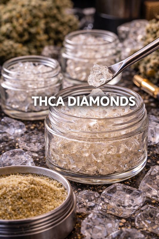 Diamonds (THCA Crystalline)