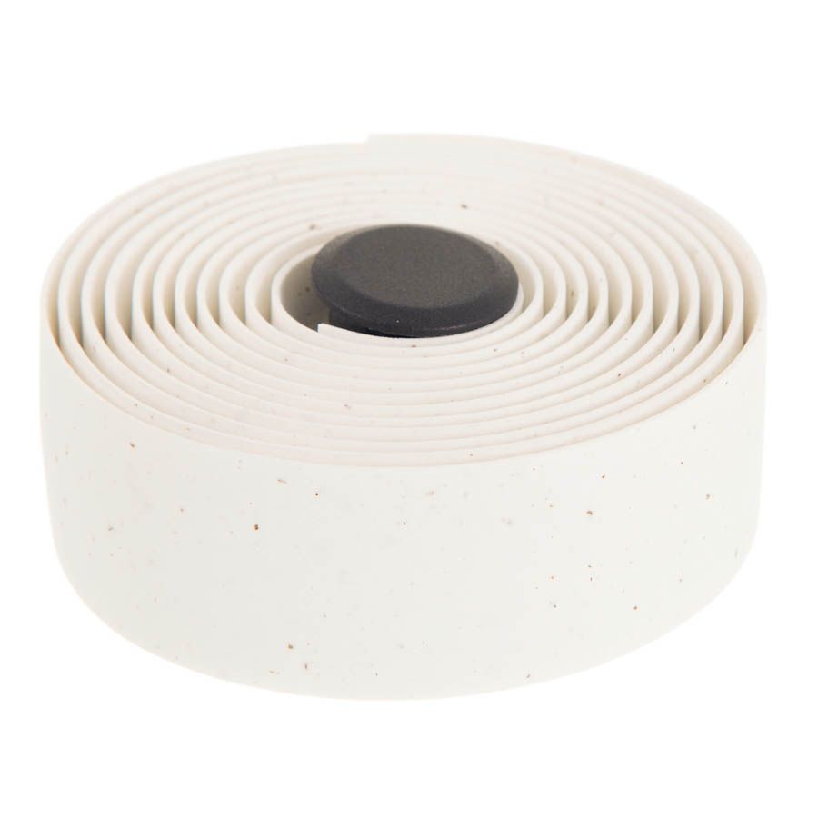 Bar Tape - Evo, Wind-Up Classic, Cork Tape, White