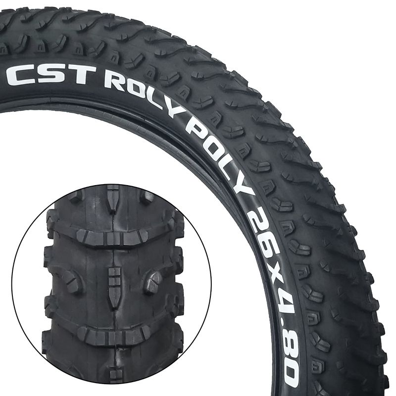 Tire - CST, Roly Poly, 26x4.80