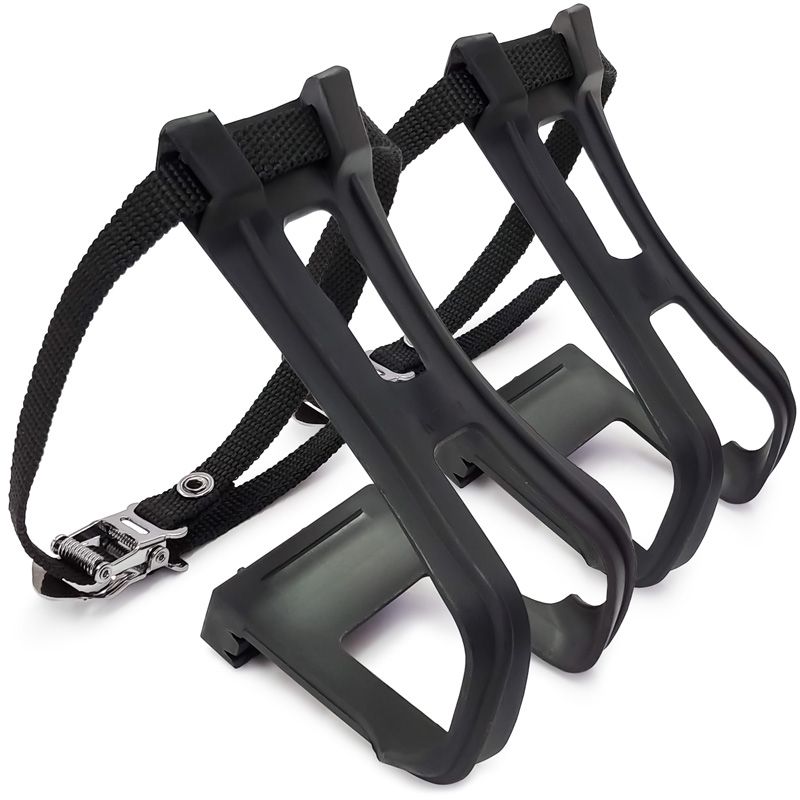 Pedal Cages - Wellgo, Toe Clips, Nylon Straps