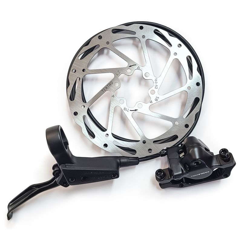 Hydraulic Brake Set - Tektro, Auriga, Rear, w/ Rotor