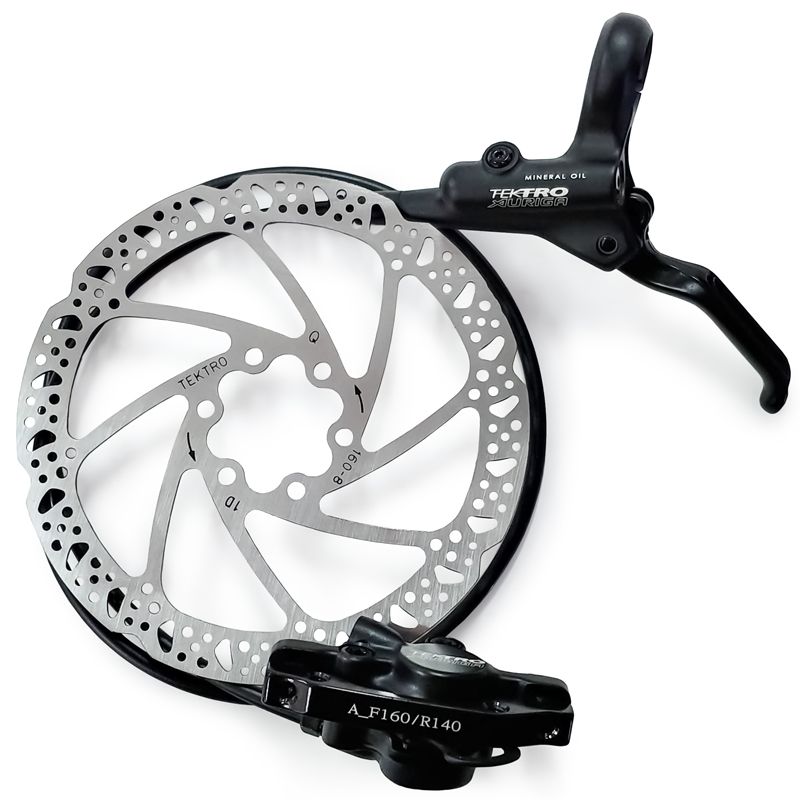 Hydraulic Brake - Tektro Auriga, Front, Post Mount