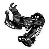 Rear Derailleur - Shimano, 6/7s, Tourney RD-TY500, SGS, Black (w/ Adapter)