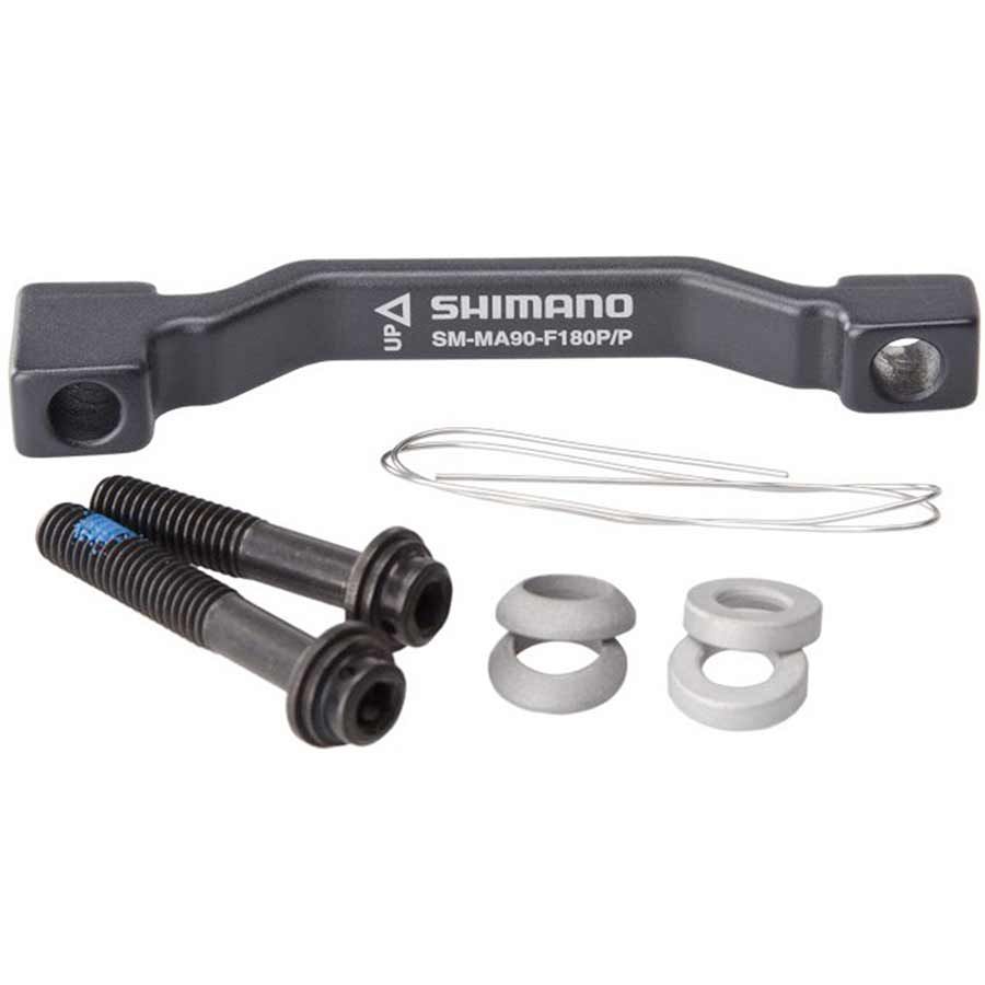 Brake Adapter - Shimano, XTR, +20mm Post Mount, 180mm Rotor [SM-MA90-F180P/P]