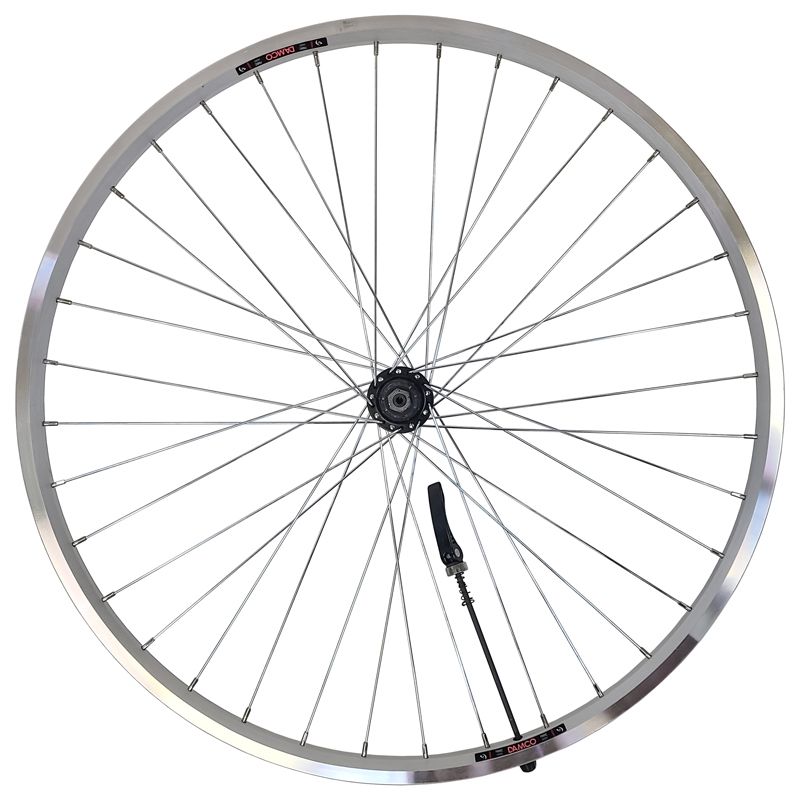 Rear Wheel -700c, Freewheel, Rim, Q/R