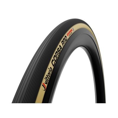 Tire - Vittoria, Corsa, 700x32c, Folding, Tanwall, G2.0