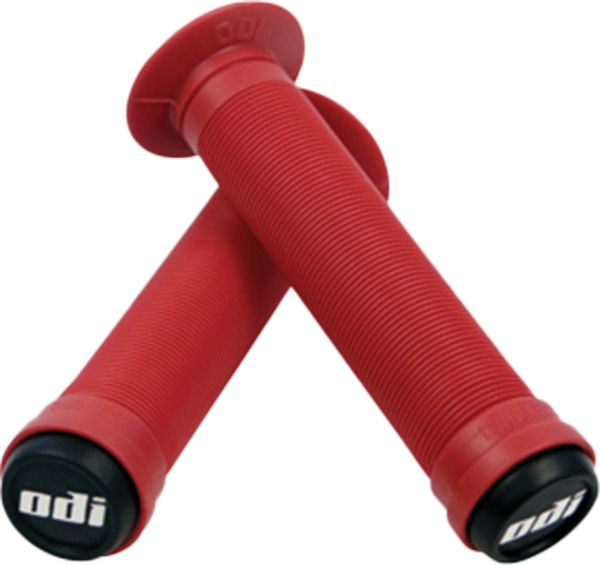 Grips - ODI, Longneck, Slip-On, Bright Red