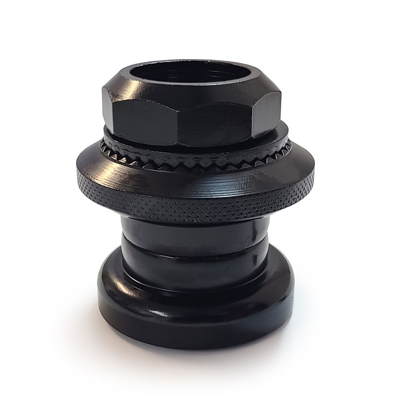 Headset - First, 1", Threaded, Caged Bearing, Black