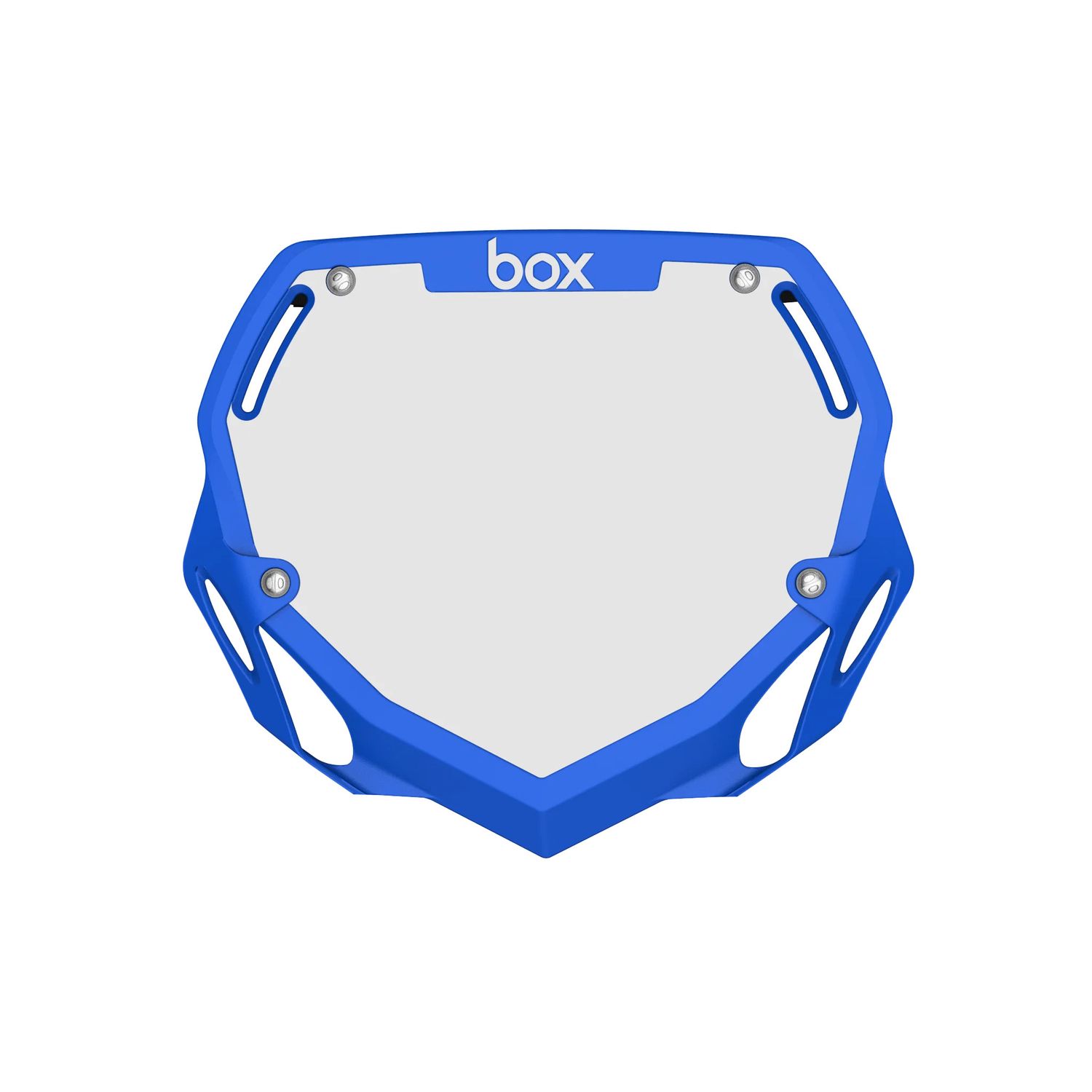 Number Plate - Box, Two, Blue, Small