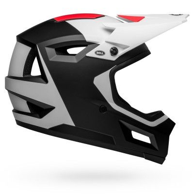 Full Face Helmet - Bell, Sanction 2 DLX, XL, MIPS, Black/White