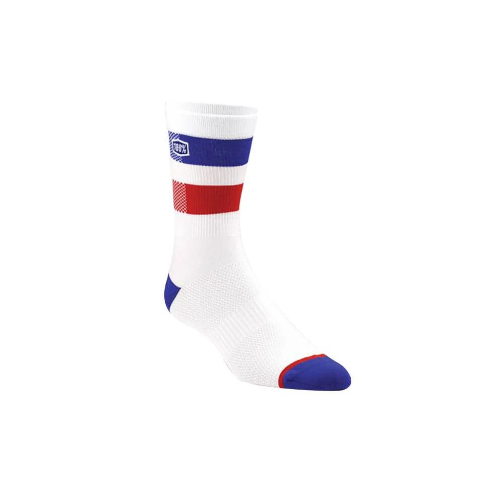 Socks - 100%, Flow Performance, L/XL, White