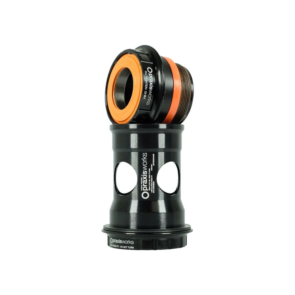 Bottom Bracket - PF30/BB30 -->Hollowtech II - Praxis, 24mm (Shell:68mm) [Conversion]