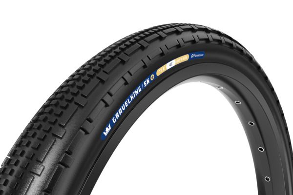 Tire - Panaracer, GravelKing, 700x30c SK, TR, Black, Folding
