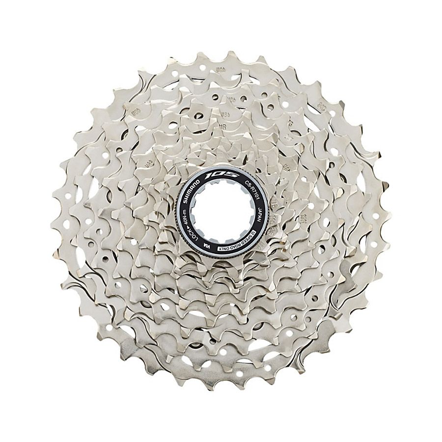 Cassette - Shimano, 12s, 11-34T, CS-R7101, 105