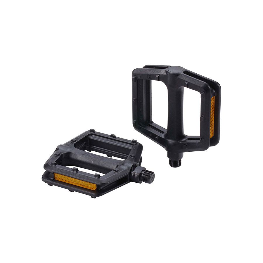 Flat Pedals - BBB, BPD-35 TrailRide, Black