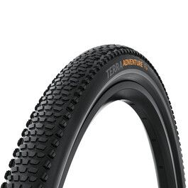 Tire - Continental, Terra Adventure, 700x45c, Trail Casing Grip, Black