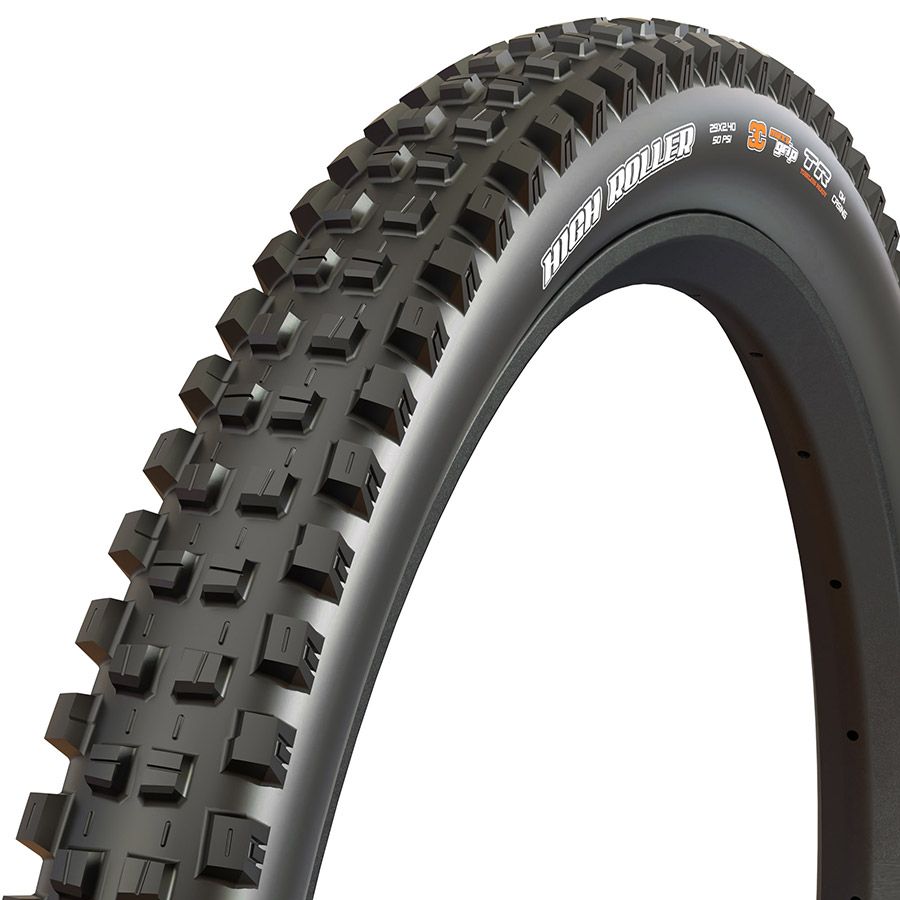 Tire - Maxxis, High Roller, 29x2.4, TR, 3C Maxxgrip, 60 TPI, EXO+, Folding