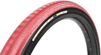 Tire - [Limited Edition] Panaracer, GravelKing 700x40c SS, TR, Sakura Pink/Black