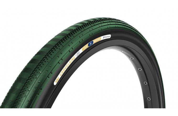 Tire - [Limited Edition] Panaracer, GravelKing 700x40c SS, TR, British Racing Green/Black, Folding