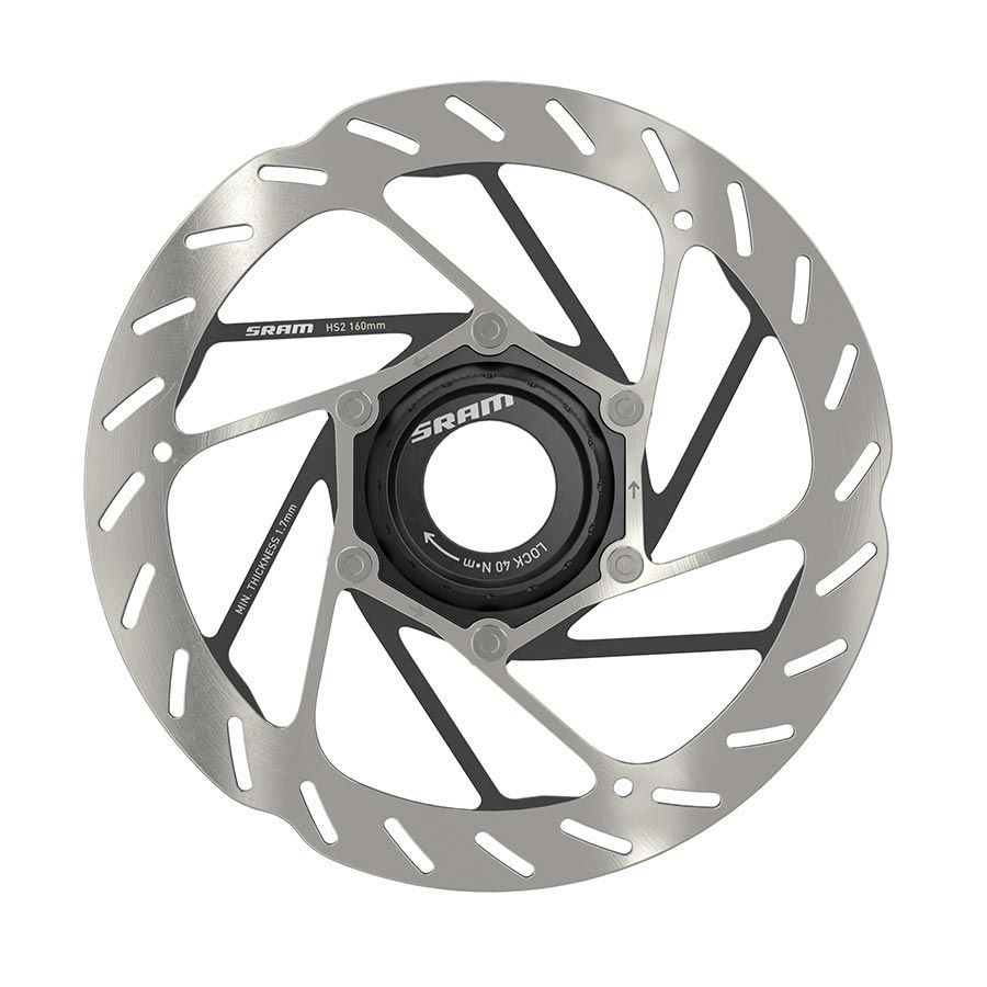 Brake Rotor - SRAM, HS2, Center Lock, 160mm