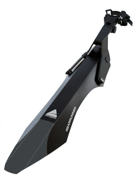 Rear Fender - Axoim, Rear Runner, 26"-29", Black/Grey