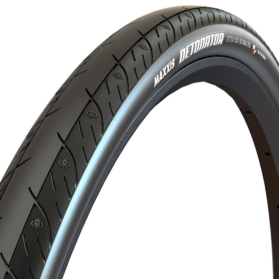 Tire - Maxxis, Detonator, Hybrid Tire, 700x28C, Wire, Single, Black
