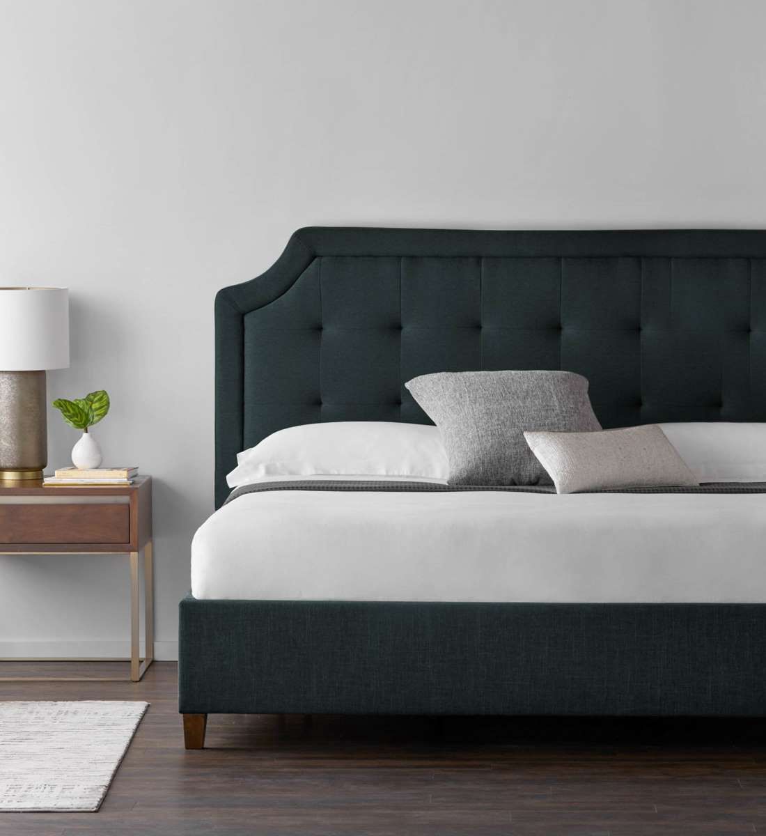 Malouf Upholstered Eastman Platform Bed
