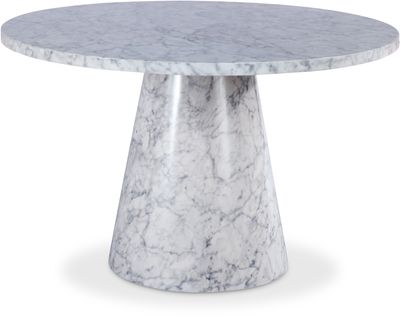 Omni 48" Marble Veneer Dining Table