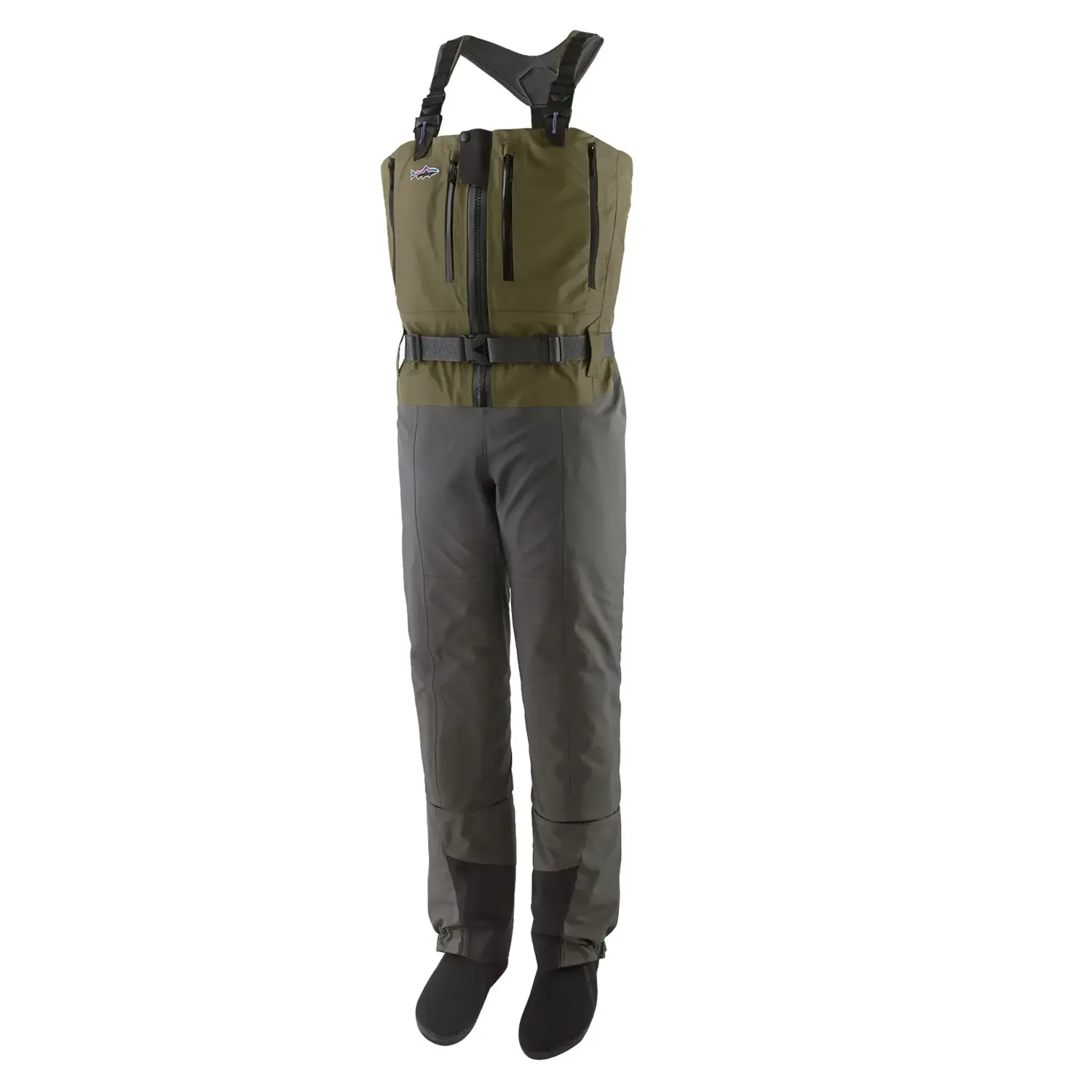 Patagonia - Men's Swiftcurrent Expedition Zip Front Waders - Basin Green