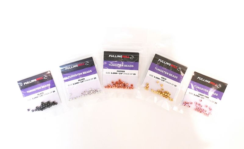 Fulling Mill - Tungsten Beads 25-pack
