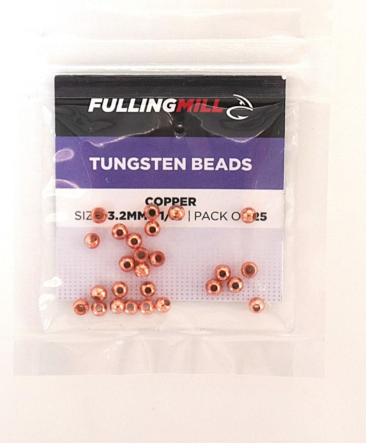 Fulling Mill - Tungsten Beads 25-pack