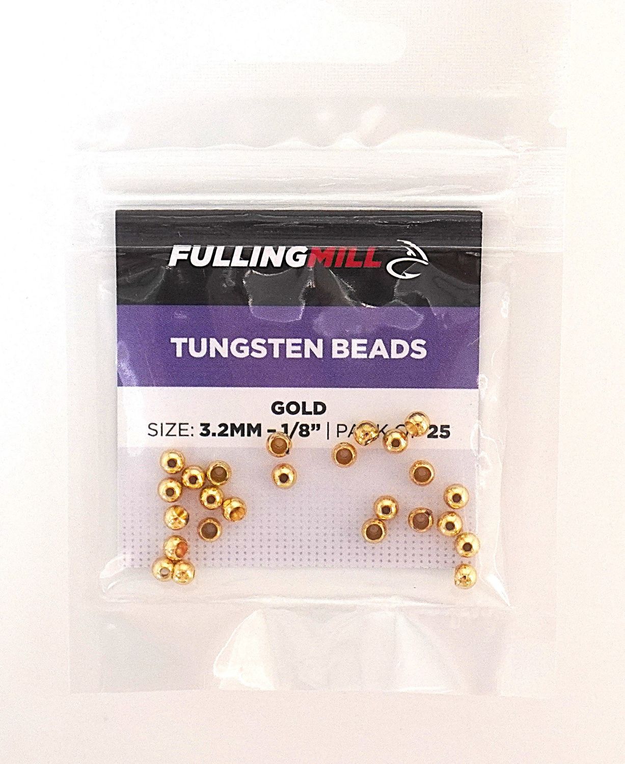 Fulling Mill - Tungsten Beads 25-pack