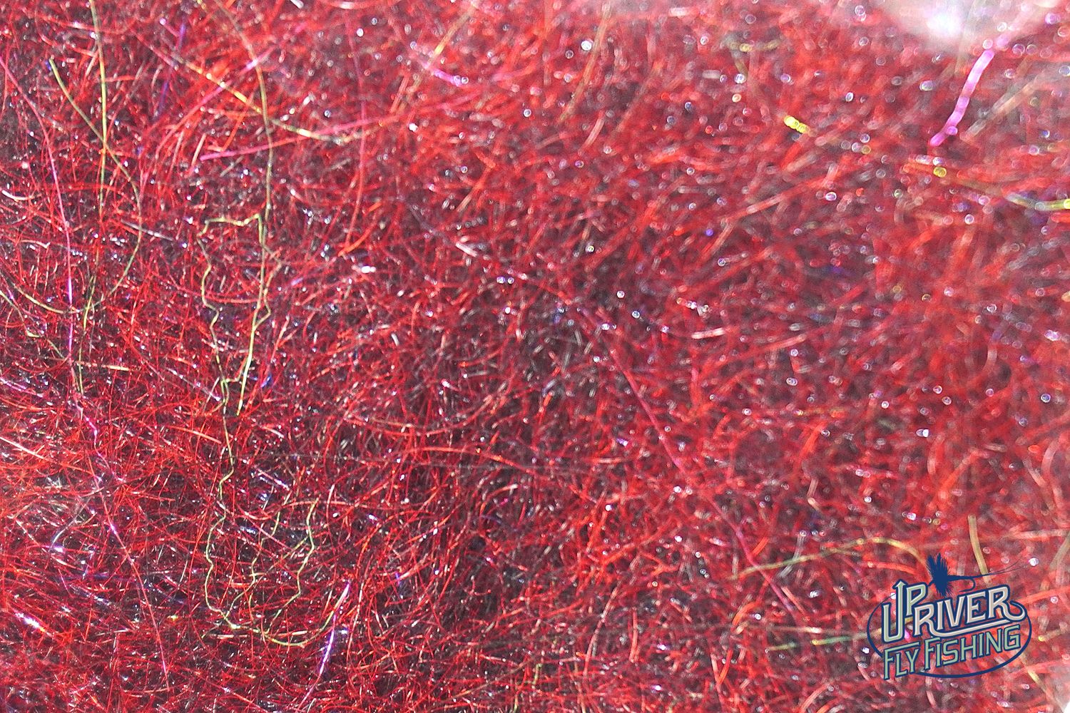 Spirit River - UV2 Seal x Ice Dubbing, Color: Red Nightmare #299