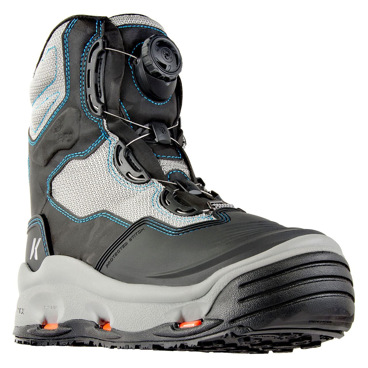 Korkers - Womens Darkhorse Fishing Boot, Kling-On and Studded Kling-On