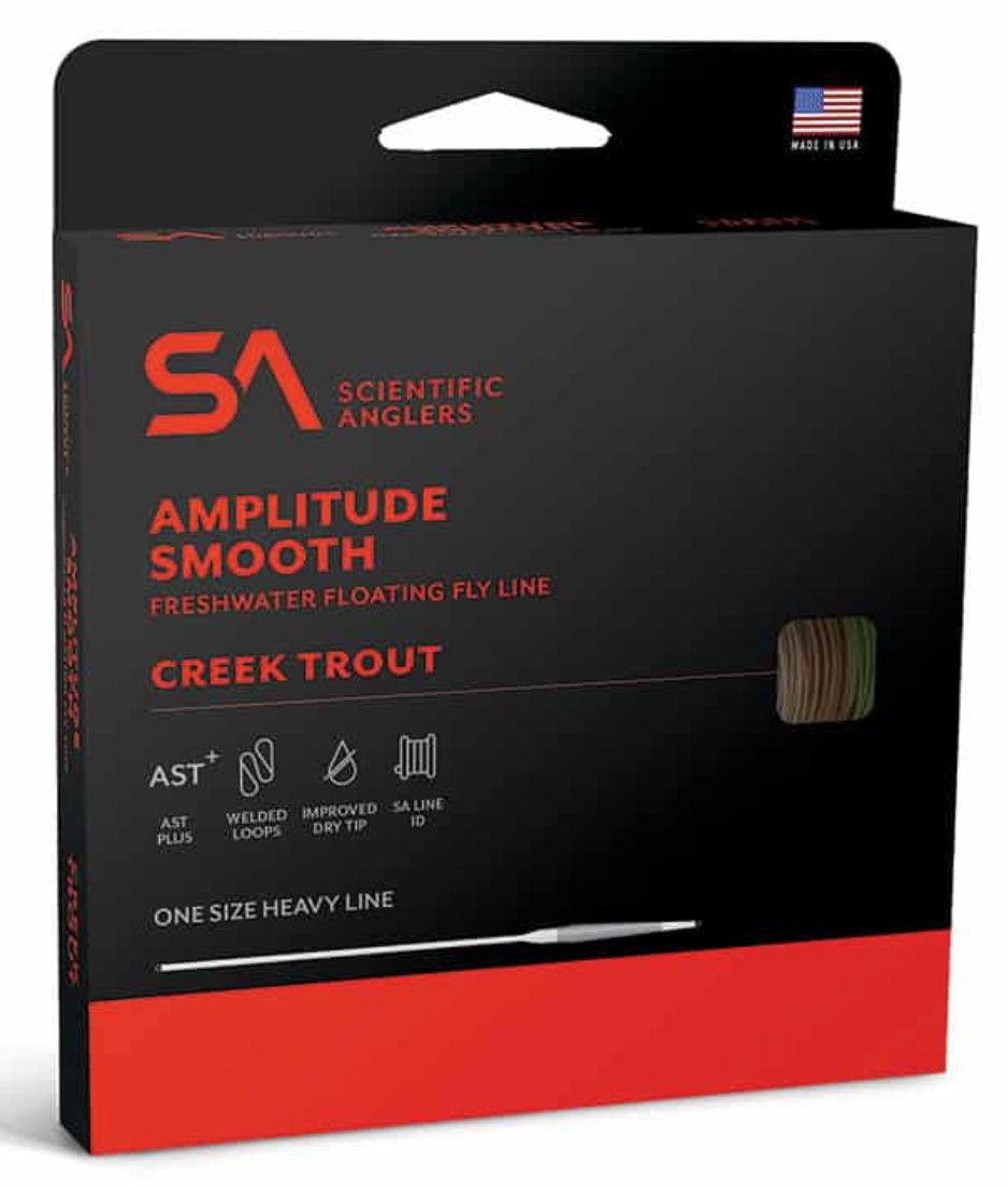 Amplitude Smooth Creek Trout Fly Line, Size: WF-3