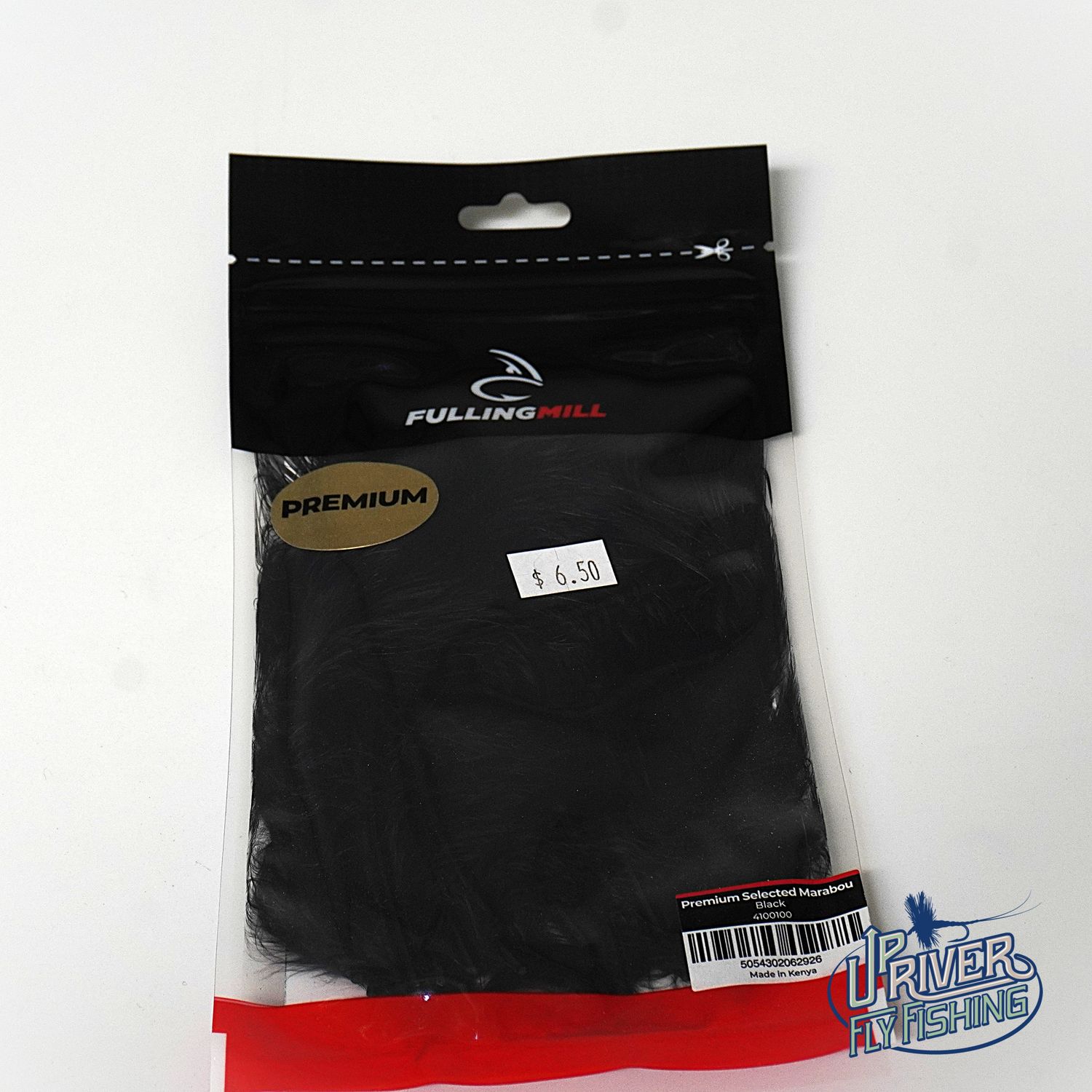 Fulling Mill - Premium Select Marabou, Color: Black