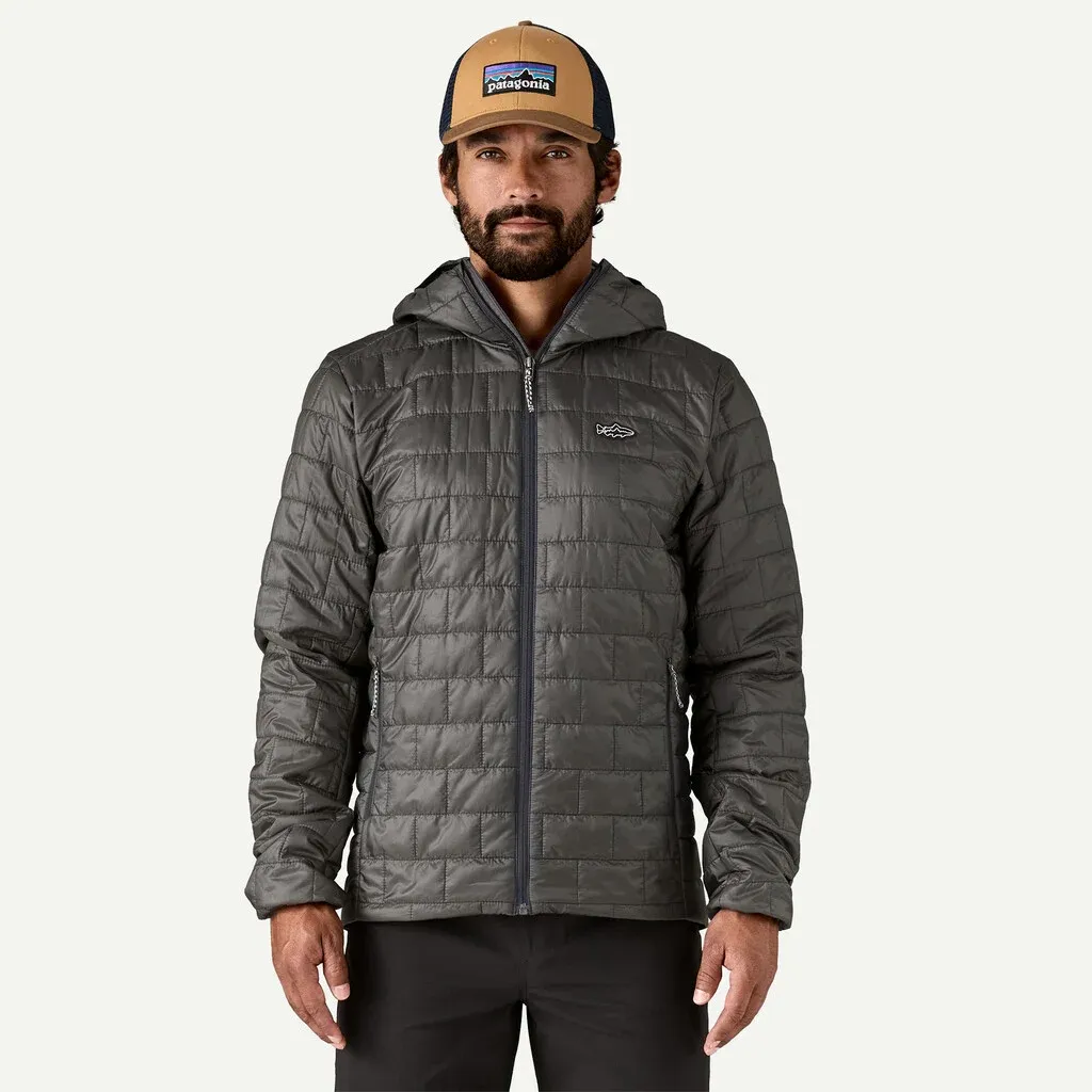 Patagonia - Mens Nano Puff Fitz Roy Trout Hoody
